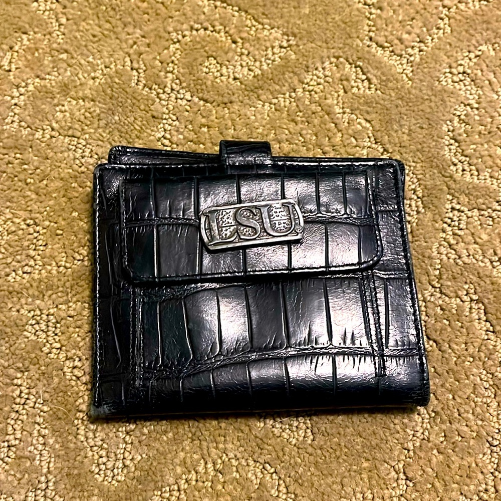 LSU wallet and checkbook cover